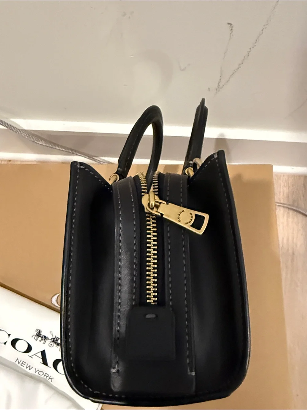 Coach Rogue 26 in Black Leather | Like New, NWOT